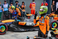 GP AUSTRALIA, Lando Norris (GBR) McLaren celebrates his pole position in qualifying parc ferme.

15.03.2025. Formula 1 World Championship, Rd 1, Australian Grand Prix, Albert Park, Melbourne, Australia, Qualifiche Day.

- www.xpbimages.com, EMail: requests@xpbimages.com © Copyright: Batchelor / XPB Images