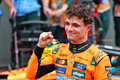 GP AUSTRALIA, Lando Norris (GBR) McLaren celebrates his pole position in qualifying parc ferme.

15.03.2025. Formula 1 World Championship, Rd 1, Australian Grand Prix, Albert Park, Melbourne, Australia, Qualifiche Day.

- www.xpbimages.com, EMail: requests@xpbimages.com © Copyright: Batchelor / XPB Images