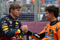 GP AUSTRALIA, Max Verstappen (NLD), Red Bull Racing Lando Norris (GBR), McLaren F1 Team 
15.03.2025. Formula 1 World Championship, Rd 1, Australian Grand Prix, Albert Park, Melbourne, Australia, Qualifiche Day.
- www.xpbimages.com, EMail: requests@xpbimages.com © Copyright: Charniaux / XPB Images