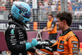 GP AUSTRALIA, George Russell (GBR), Mercedes AMG F1 Lando Norris (GBR), McLaren F1 Team 
15.03.2025. Formula 1 World Championship, Rd 1, Australian Grand Prix, Albert Park, Melbourne, Australia, Qualifiche Day.
- www.xpbimages.com, EMail: requests@xpbimages.com © Copyright: Charniaux / XPB Images