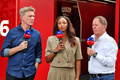 GP AUSTRALIA, (L to R): Simon Lazenby (GBR) Sky Sports F1 TV Presenter with Naomi Schiff (RWA) / (BEL) Sky Sports F1 Presenter e Martin Brundle (GBR) Sky Sports F1 Commentator.

15.03.2025. Formula 1 World Championship, Rd 1, Australian Grand Prix, Albert Park, Melbourne, Australia, Qualifiche Day.

- www.xpbimages.com, EMail: requests@xpbimages.com © Copyright: Moy / XPB Images