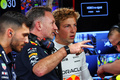 GP AUSTRALIA, Christian Horner (GBR) Red Bull Racing Team Principal with Liam Lawson (NZL) Red Bull Racing.

15.03.2025. Formula 1 World Championship, Rd 1, Australian Grand Prix, Albert Park, Melbourne, Australia, Qualifiche Day.

- www.xpbimages.com, EMail: requests@xpbimages.com © Copyright: Batchelor / XPB Images
