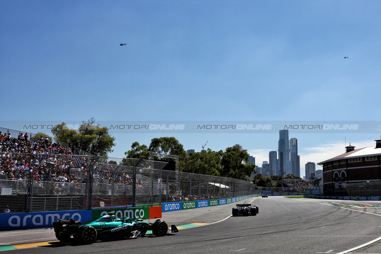 GP AUSTRALIA, Fernando Alonso (ESP) Aston Martin F1 Team AMR25.

14.03.2025. Formula 1 World Championship, Rd 1, Australian Grand Prix, Albert Park, Melbourne, Australia, Practice Day.

- www.xpbimages.com, EMail: requests@xpbimages.com © Copyright: Charniaux / XPB Images