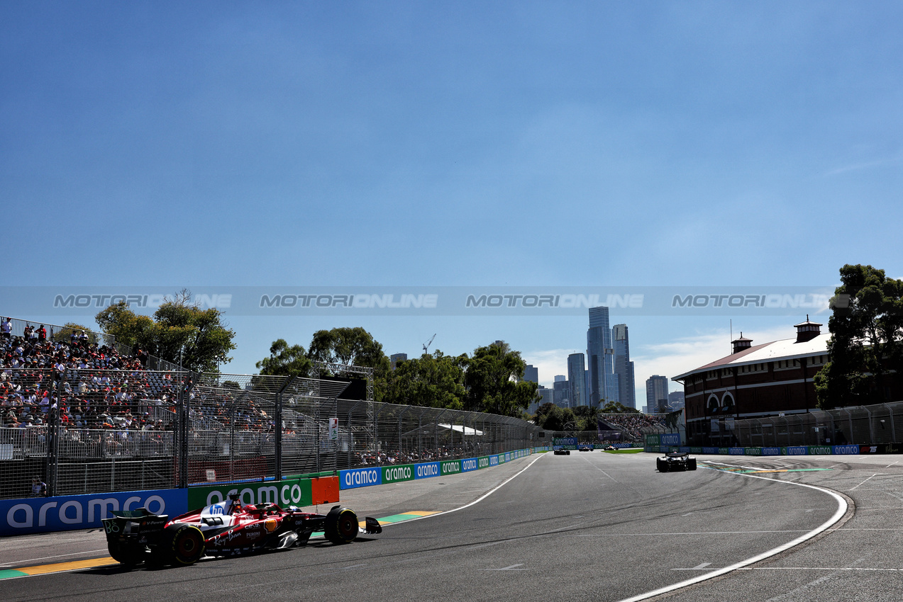 GP AUSTRALIA, Charles Leclerc (MON) Ferrari SF-25.

14.03.2025. Formula 1 World Championship, Rd 1, Australian Grand Prix, Albert Park, Melbourne, Australia, Practice Day.

- www.xpbimages.com, EMail: requests@xpbimages.com © Copyright: Charniaux / XPB Images