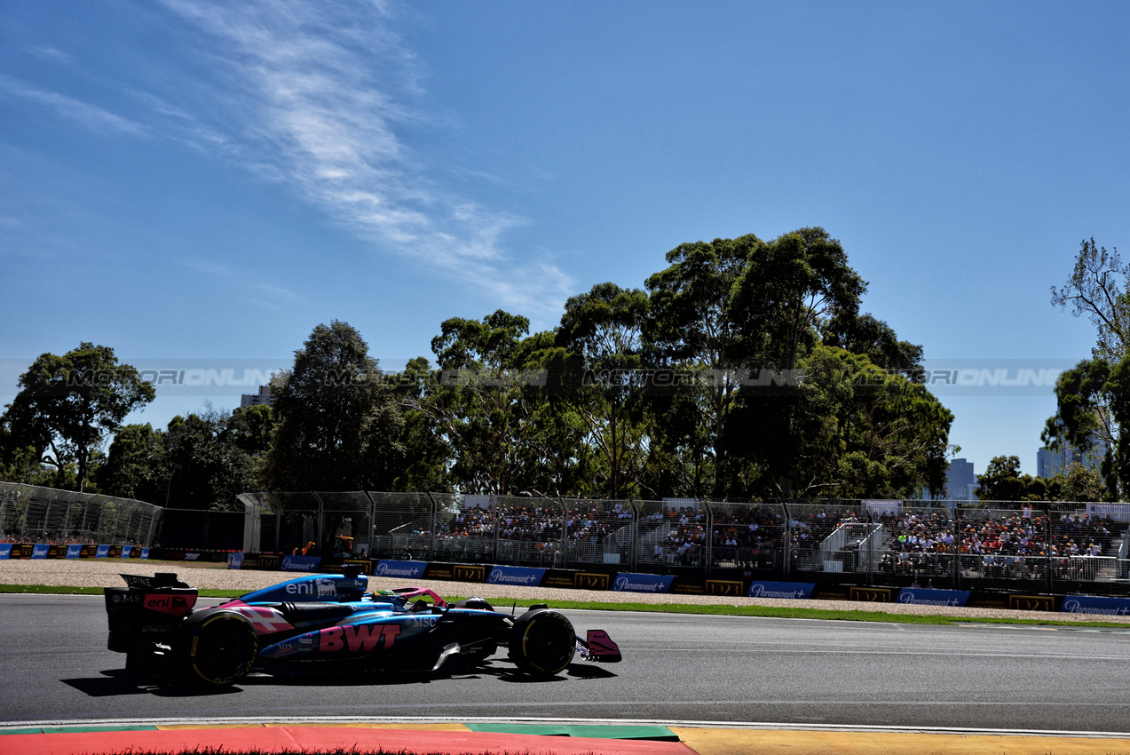 GP AUSTRALIA, Pierre Gasly (FRA) Alpine F1 Team A525.

14.03.2025. Formula 1 World Championship, Rd 1, Australian Grand Prix, Albert Park, Melbourne, Australia, Practice Day.

- www.xpbimages.com, EMail: requests@xpbimages.com © Copyright: Charniaux / XPB Images