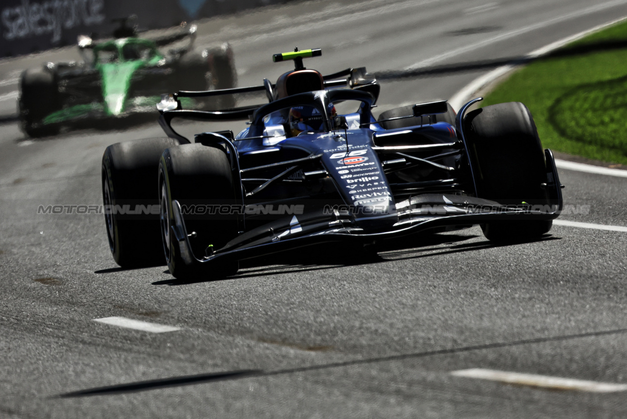 GP AUSTRALIA, Carlos Sainz (ESP) Atlassian Williams Racing FW46.

14.03.2025. Formula 1 World Championship, Rd 1, Australian Grand Prix, Albert Park, Melbourne, Australia, Practice Day.

- www.xpbimages.com, EMail: requests@xpbimages.com © Copyright: Bearne / XPB Images