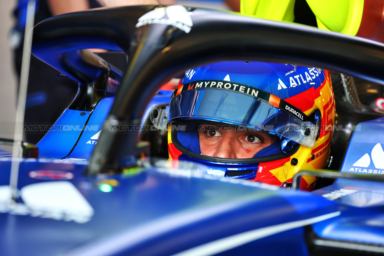 GP AUSTRALIA, Carlos Sainz (ESP) Atlassian Williams Racing FW46.

14.03.2025. Formula 1 World Championship, Rd 1, Australian Grand Prix, Albert Park, Melbourne, Australia, Practice Day.

- www.xpbimages.com, EMail: requests@xpbimages.com © Copyright: Batchelor / XPB Images