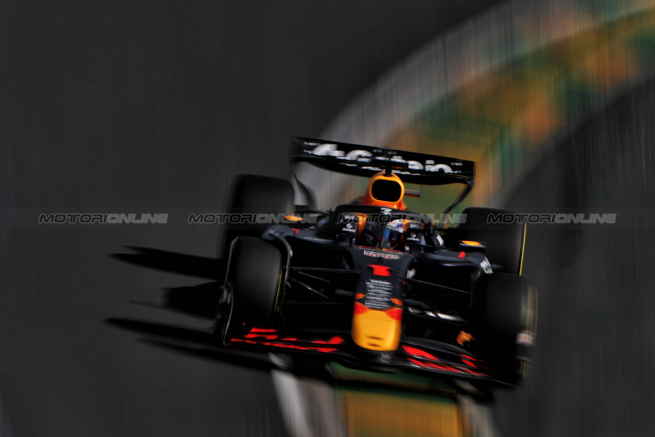 GP AUSTRALIA, Max Verstappen (NLD) Red Bull Racing RB21.

14.03.2025. Formula 1 World Championship, Rd 1, Australian Grand Prix, Albert Park, Melbourne, Australia, Practice Day.

- www.xpbimages.com, EMail: requests@xpbimages.com © Copyright: Charniaux / XPB Images