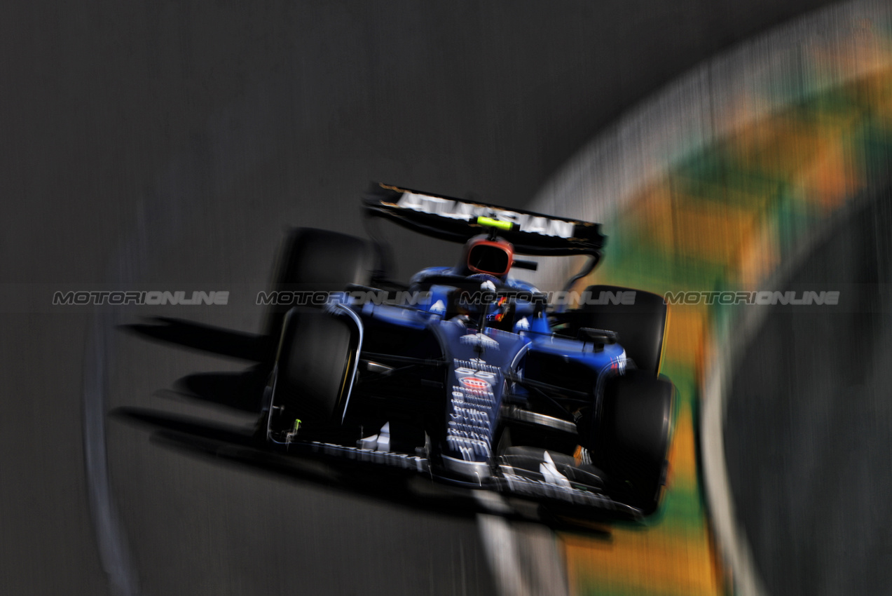 GP AUSTRALIA, Alexander Albon (THA) Atlassian Williams Racing FW47.

14.03.2025. Formula 1 World Championship, Rd 1, Australian Grand Prix, Albert Park, Melbourne, Australia, Practice Day.

- www.xpbimages.com, EMail: requests@xpbimages.com © Copyright: Charniaux / XPB Images