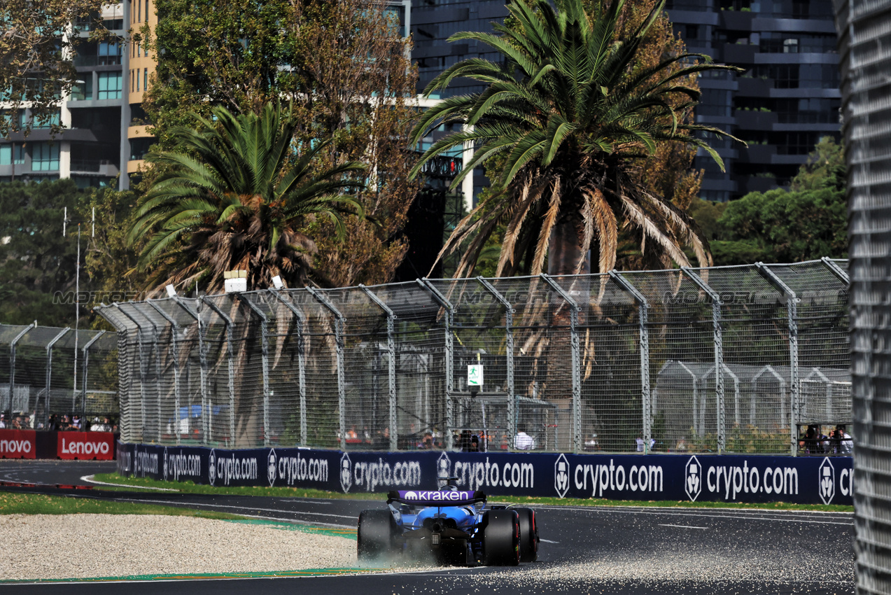 GP AUSTRALIA, Alexander Albon (THA) Atlassian Williams Racing FW47.

14.03.2025. Formula 1 World Championship, Rd 1, Australian Grand Prix, Albert Park, Melbourne, Australia, Practice Day.

- www.xpbimages.com, EMail: requests@xpbimages.com © Copyright: Bearne / XPB Images