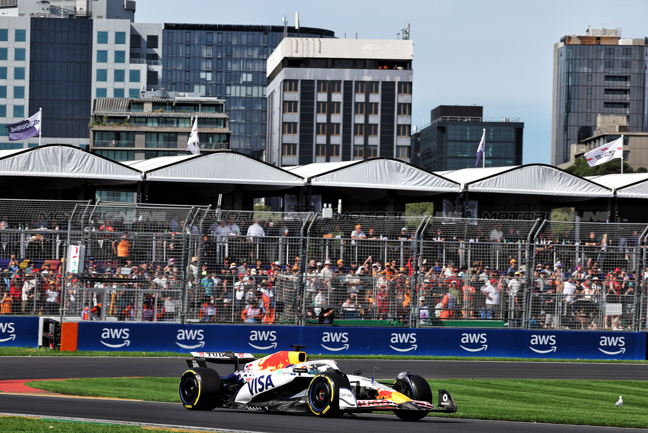 GP AUSTRALIA, Isack Hadjar (FRA) Racing Bulls VCARB 02.

14.03.2025. Formula 1 World Championship, Rd 1, Australian Grand Prix, Albert Park, Melbourne, Australia, Practice Day.

- www.xpbimages.com, EMail: requests@xpbimages.com © Copyright: Moy / XPB Images