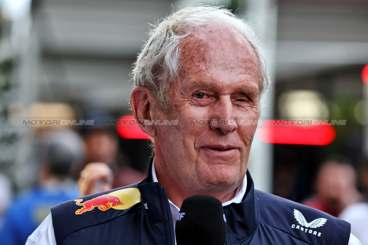 GP AUSTRALIA, Dr Helmut Marko (AUT) Red Bull Motorsport Consultant.

14.03.2025. Formula 1 World Championship, Rd 1, Australian Grand Prix, Albert Park, Melbourne, Australia, Practice Day.

- www.xpbimages.com, EMail: requests@xpbimages.com © Copyright: Moy / XPB Images