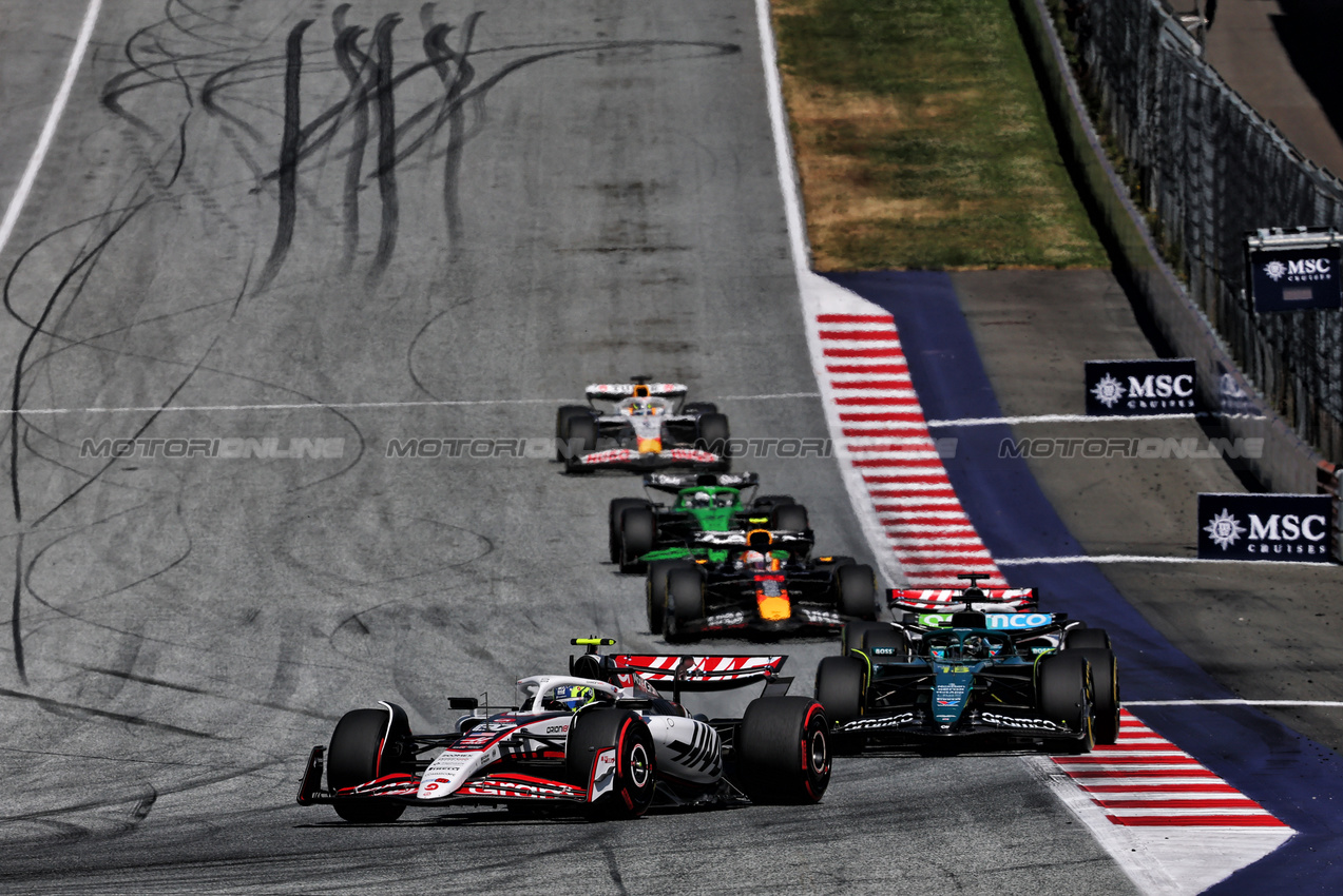 GP AUSTRIA, Oliver Bearman (GBR) Haas VF-25.

29.06.2025. Formula 1 World Championship, Rd 11, Austrian Grand Prix, Spielberg, Austria, Gara Day.

- www.xpbimages.com, EMail: requests@xpbimages.com © Copyright: Batchelor / XPB Images