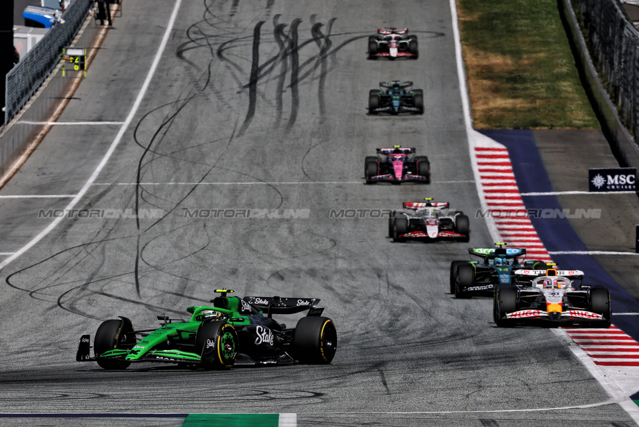 GP AUSTRIA, Gabriel Bortoleto (BRA) Sauber C45.

29.06.2025. Formula 1 World Championship, Rd 11, Austrian Grand Prix, Spielberg, Austria, Gara Day.

- www.xpbimages.com, EMail: requests@xpbimages.com © Copyright: Batchelor / XPB Images