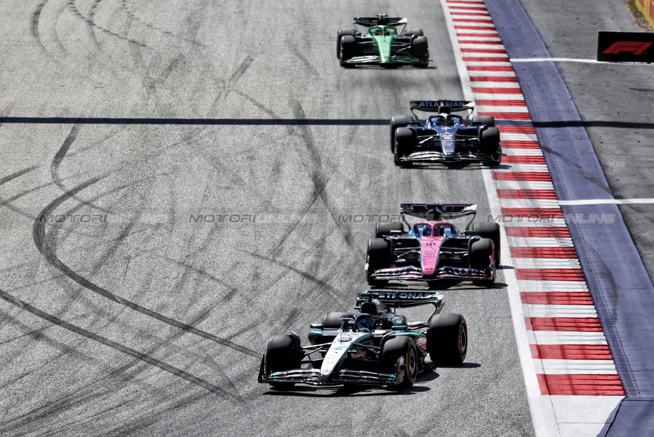 GP AUSTRIA, George Russell (GBR) Mercedes AMG F1 W16.

29.06.2025. Formula 1 World Championship, Rd 11, Austrian Grand Prix, Spielberg, Austria, Gara Day.

- www.xpbimages.com, EMail: requests@xpbimages.com © Copyright: Moy / XPB Images