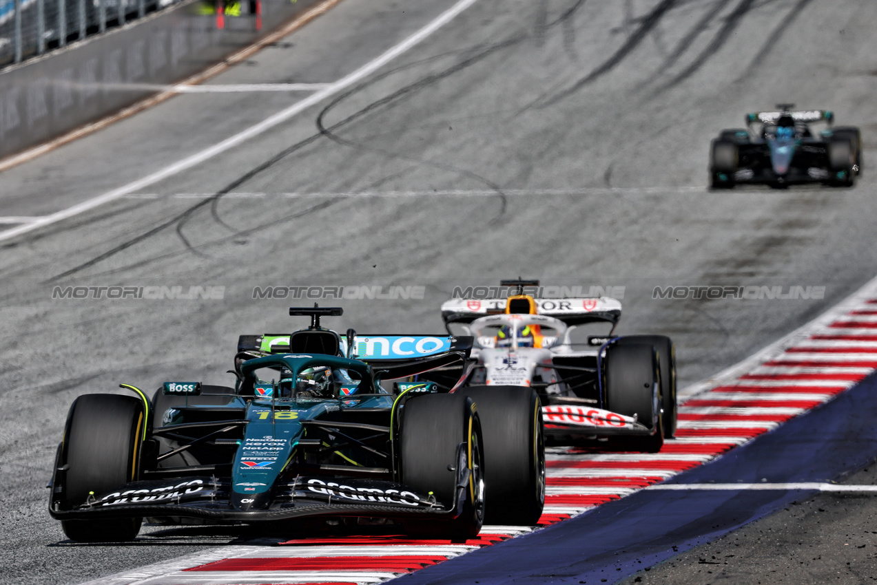 GP AUSTRIA, Lance Stroll (CDN) Aston Martin F1 Team AMR25.

29.06.2025. Formula 1 World Championship, Rd 11, Austrian Grand Prix, Spielberg, Austria, Gara Day.

- www.xpbimages.com, EMail: requests@xpbimages.com © Copyright: Batchelor / XPB Images