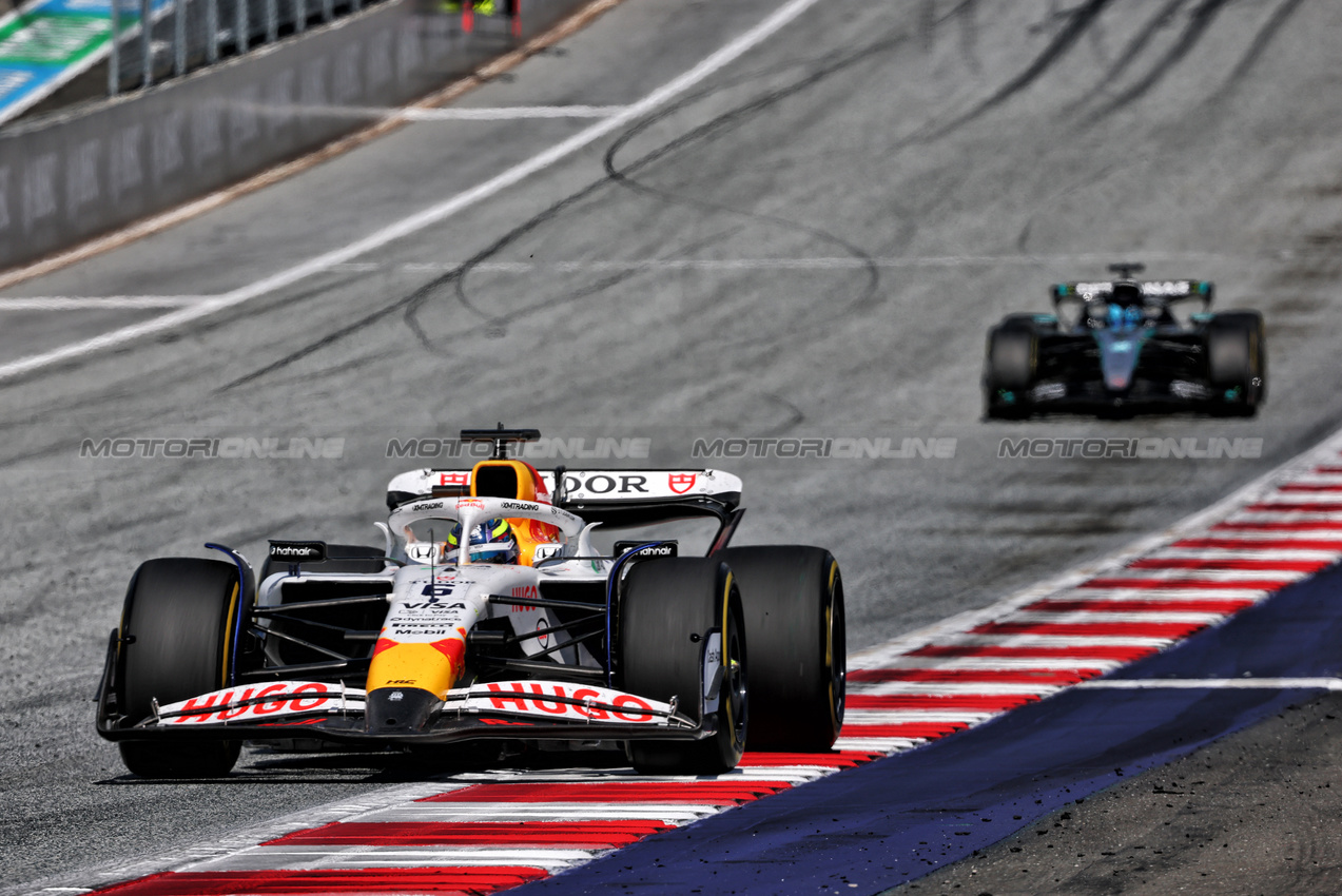 GP AUSTRIA, Isack Hadjar (FRA) Racing Bulls VCARB 02.

29.06.2025. Formula 1 World Championship, Rd 11, Austrian Grand Prix, Spielberg, Austria, Gara Day.

- www.xpbimages.com, EMail: requests@xpbimages.com © Copyright: Batchelor / XPB Images