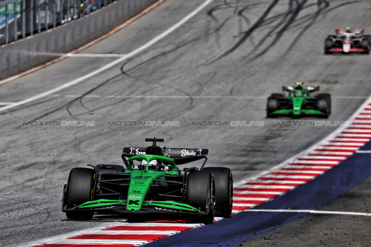 GP AUSTRIA, Nico Hulkenberg (GER) Sauber C45.

29.06.2025. Formula 1 World Championship, Rd 11, Austrian Grand Prix, Spielberg, Austria, Gara Day.

- www.xpbimages.com, EMail: requests@xpbimages.com © Copyright: Batchelor / XPB Images