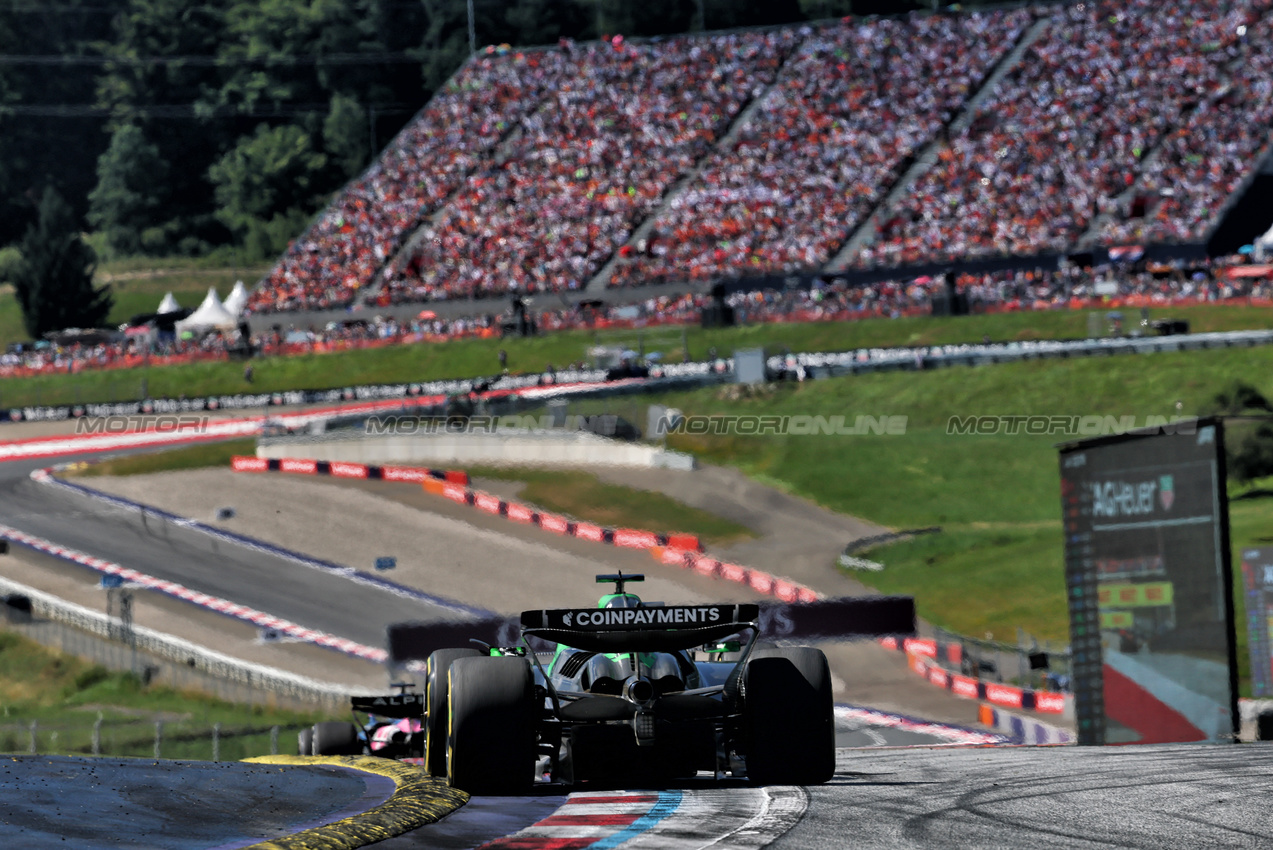 GP AUSTRIA, Nico Hulkenberg (GER) Sauber C45.

29.06.2025. Formula 1 World Championship, Rd 11, Austrian Grand Prix, Spielberg, Austria, Gara Day.

- www.xpbimages.com, EMail: requests@xpbimages.com © Copyright: Batchelor / XPB Images