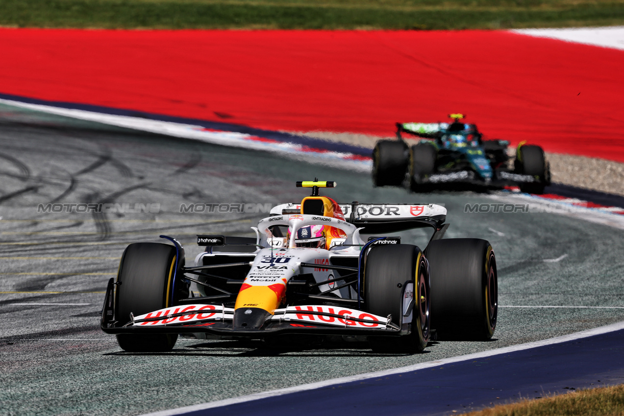GP AUSTRIA, Liam Lawson (NZL) Racing Bulls VCARB 02.

29.06.2025. Formula 1 World Championship, Rd 11, Austrian Grand Prix, Spielberg, Austria, Gara Day.

- www.xpbimages.com, EMail: requests@xpbimages.com © Copyright: Batchelor / XPB Images