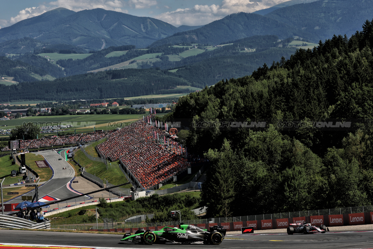GP AUSTRIA, Nico Hulkenberg (GER) Sauber C45.

29.06.2025. Formula 1 World Championship, Rd 11, Austrian Grand Prix, Spielberg, Austria, Gara Day.

- www.xpbimages.com, EMail: requests@xpbimages.com © Copyright: Charniaux / XPB Images