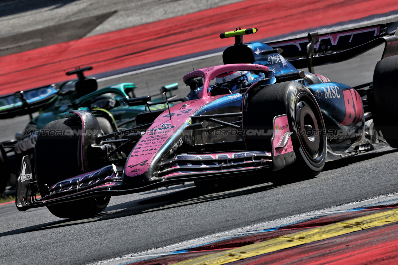 GP AUSTRIA, Franco Colapinto (ARG) Alpine F1 Team A525.

29.06.2025. Formula 1 World Championship, Rd 11, Austrian Grand Prix, Spielberg, Austria, Gara Day.

- www.xpbimages.com, EMail: requests@xpbimages.com © Copyright: Charniaux / XPB Images