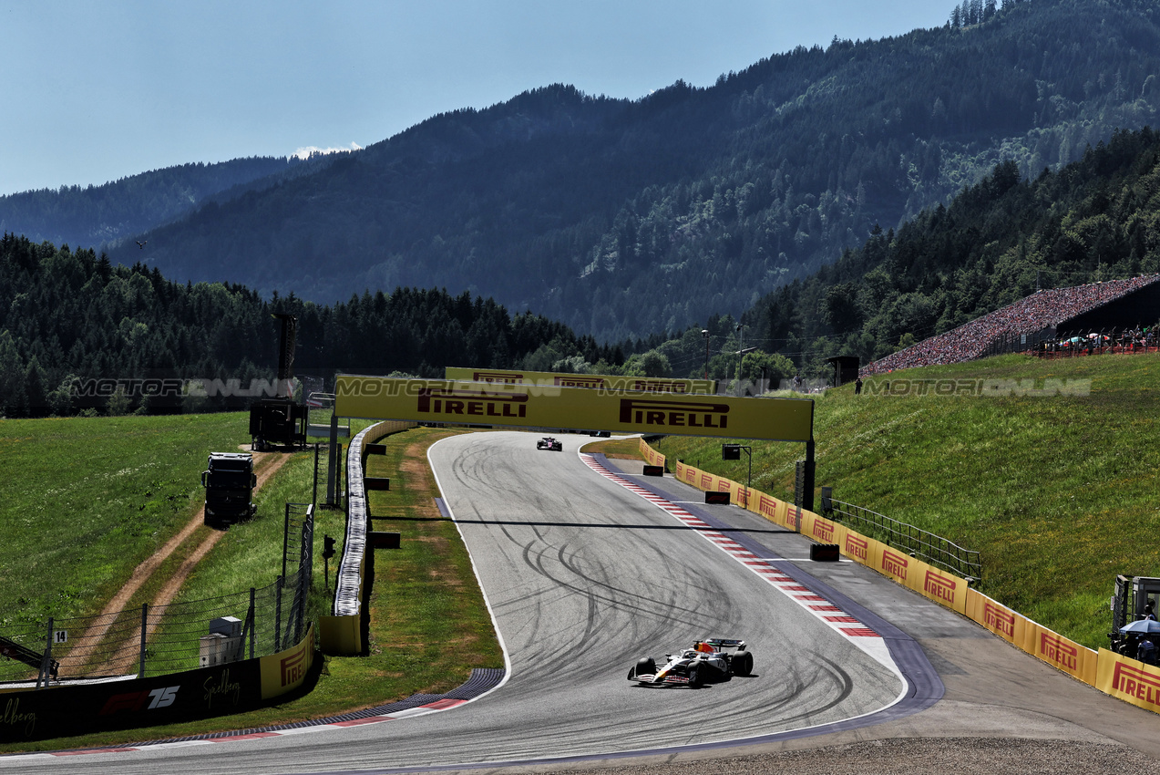 GP AUSTRIA, Isack Hadjar (FRA) Racing Bulls VCARB 02.

29.06.2025. Formula 1 World Championship, Rd 11, Austrian Grand Prix, Spielberg, Austria, Gara Day.

- www.xpbimages.com, EMail: requests@xpbimages.com © Copyright: Moy / XPB Images