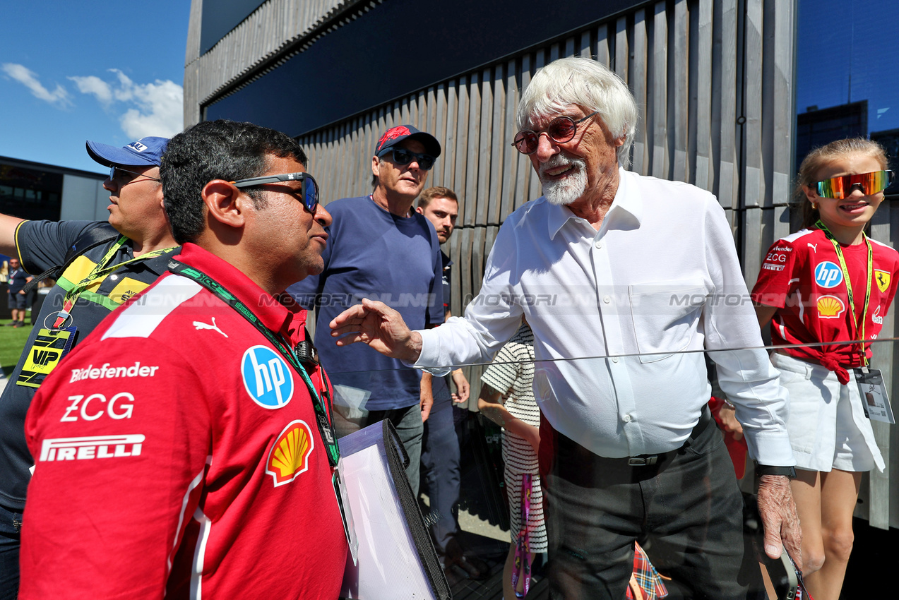 GP AUSTRIA, Bernie Ecclestone (GBR).

29.06.2025. Formula 1 World Championship, Rd 11, Austrian Grand Prix, Spielberg, Austria, Gara Day.

- www.xpbimages.com, EMail: requests@xpbimages.com © Copyright: Moy / XPB Images