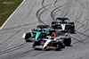 GP AUSTRIA, Lance Stroll (CDN) Aston Martin F1 Team AMR25 locks up under braking as he battles for position with Isack Hadjar (FRA) Racing Bulls VCARB 02.

29.06.2025. Formula 1 World Championship, Rd 11, Austrian Grand Prix, Spielberg, Austria, Gara Day.

- www.xpbimages.com, EMail: requests@xpbimages.com © Copyright: Moy / XPB Images