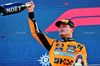 GP AUSTRIA, Gara winner Lando Norris (GBR) McLaren celebrates on the podium.

29.06.2025. Formula 1 World Championship, Rd 11, Austrian Grand Prix, Spielberg, Austria, Gara Day.

- www.xpbimages.com, EMail: requests@xpbimages.com © Copyright: Batchelor / XPB Images