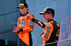 GP AUSTRIA, Gara winner Lando Norris (GBR) McLaren celebrates on the podium.

29.06.2025. Formula 1 World Championship, Rd 11, Austrian Grand Prix, Spielberg, Austria, Gara Day.

- www.xpbimages.com, EMail: requests@xpbimages.com © Copyright: Moy / XPB Images