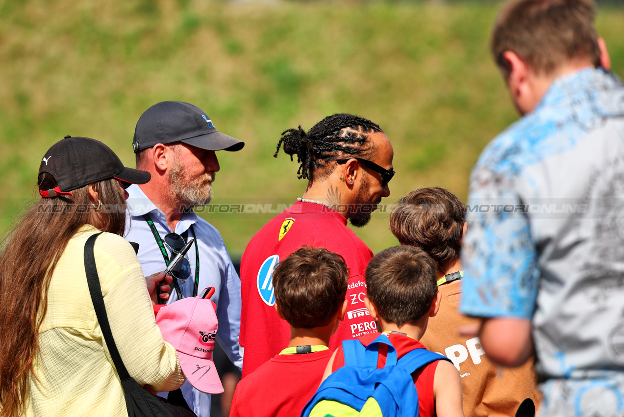 GP AUSTRIA, Lewis Hamilton (GBR) Ferrari.

26.06.2025. Formula 1 World Championship, Rd 11, Austrian Grand Prix, Spielberg, Austria, Preparation Day.

- www.xpbimages.com, EMail: requests@xpbimages.com © Copyright: Batchelor / XPB Images
