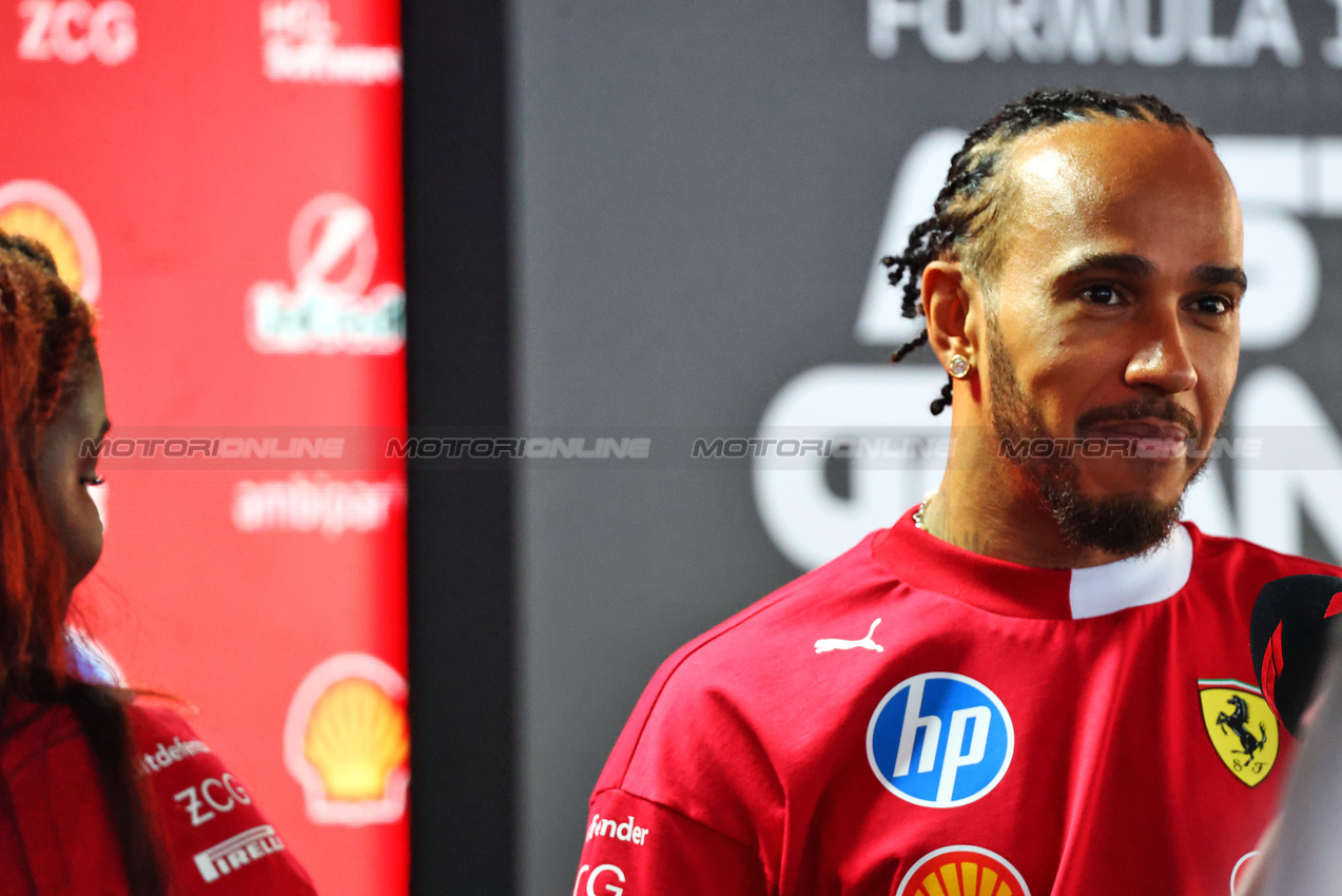 GP AUSTRIA, Lewis Hamilton (GBR) Ferrari.

26.06.2025. Formula 1 World Championship, Rd 11, Austrian Grand Prix, Spielberg, Austria, Preparation Day.

- www.xpbimages.com, EMail: requests@xpbimages.com © Copyright: Batchelor / XPB Images