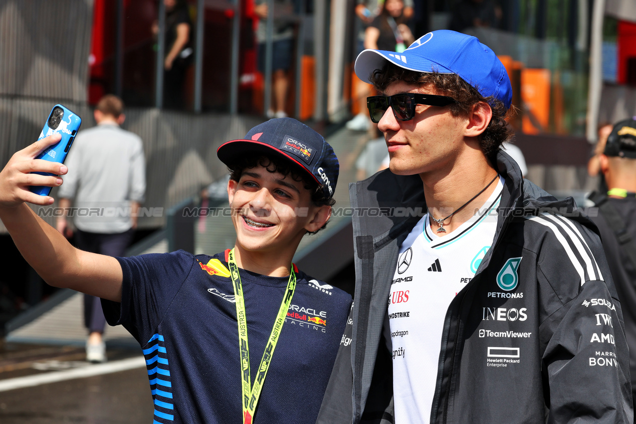 GP AUSTRIA, Andrea Kimi Antonelli (ITA) Mercedes AMG F1.

26.06.2025. Formula 1 World Championship, Rd 11, Austrian Grand Prix, Spielberg, Austria, Preparation Day.

- www.xpbimages.com, EMail: requests@xpbimages.com © Copyright: Moy / XPB Images