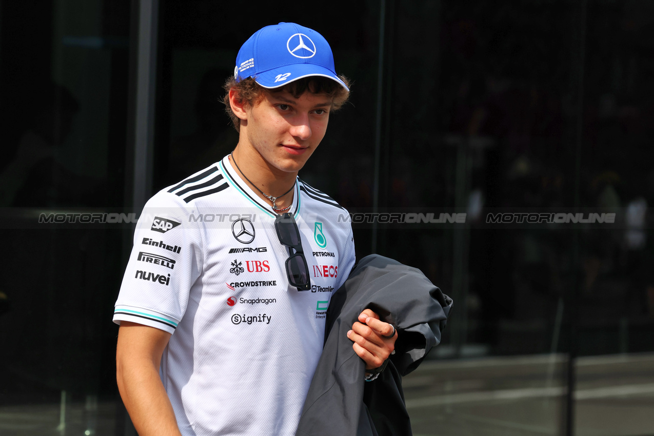 GP AUSTRIA, Andrea Kimi Antonelli (ITA) Mercedes AMG F1.

26.06.2025. Formula 1 World Championship, Rd 11, Austrian Grand Prix, Spielberg, Austria, Preparation Day.

- www.xpbimages.com, EMail: requests@xpbimages.com © Copyright: Moy / XPB Images