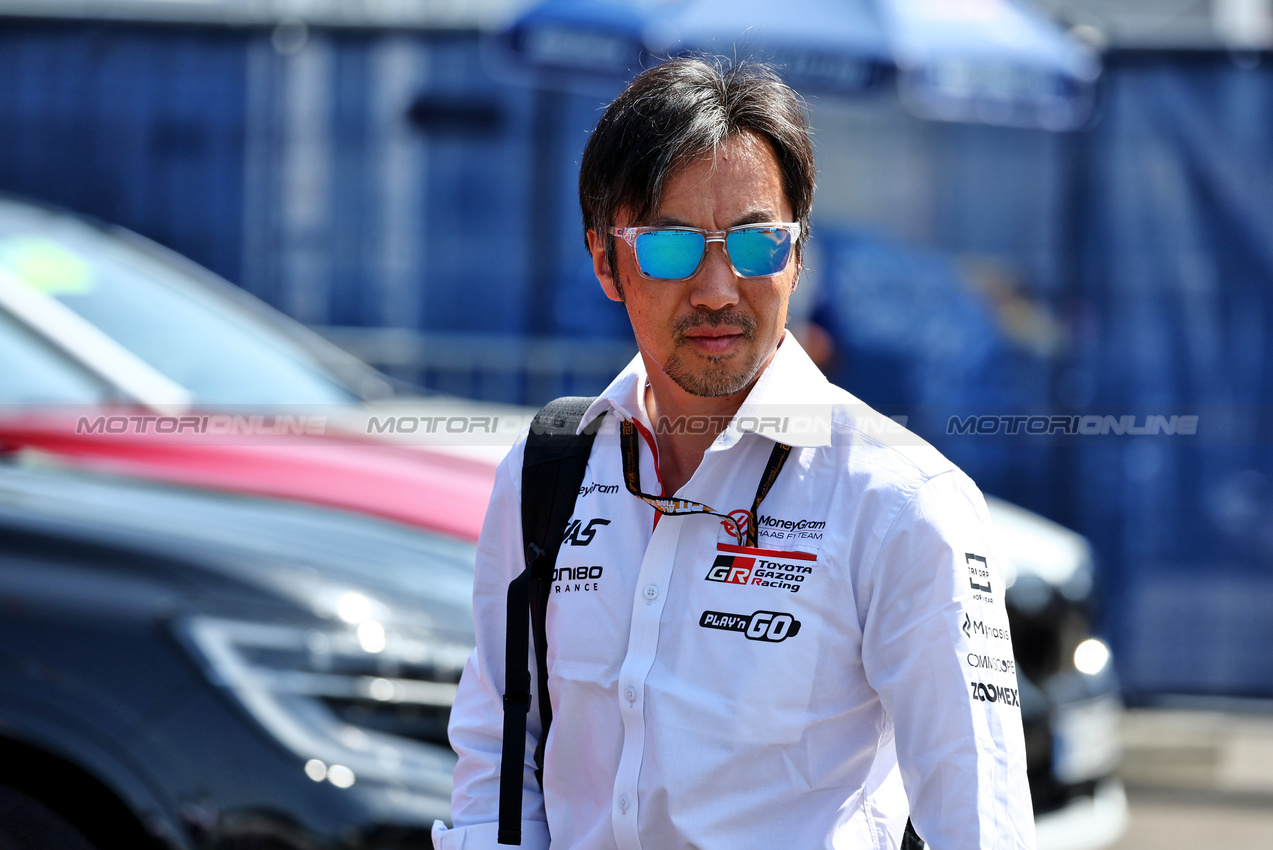 GP AUSTRIA, Ayao Komatsu (JPN) Haas F1 Team Principal.

26.06.2025. Formula 1 World Championship, Rd 11, Austrian Grand Prix, Spielberg, Austria, Preparation Day.

- www.xpbimages.com, EMail: requests@xpbimages.com © Copyright: Moy / XPB Images