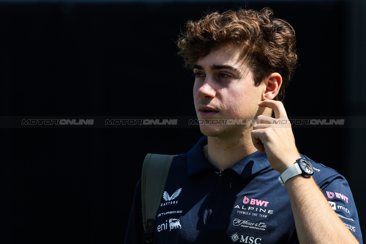 GP AUSTRIA, Franco Colapinto (ARG), Alpine F1 Team 
26.06.2025. Formula 1 World Championship, Rd 11, Austrian Grand Prix, Spielberg, Austria, Preparation Day.
- www.xpbimages.com, EMail: requests@xpbimages.com © Copyright: Charniaux / XPB Images