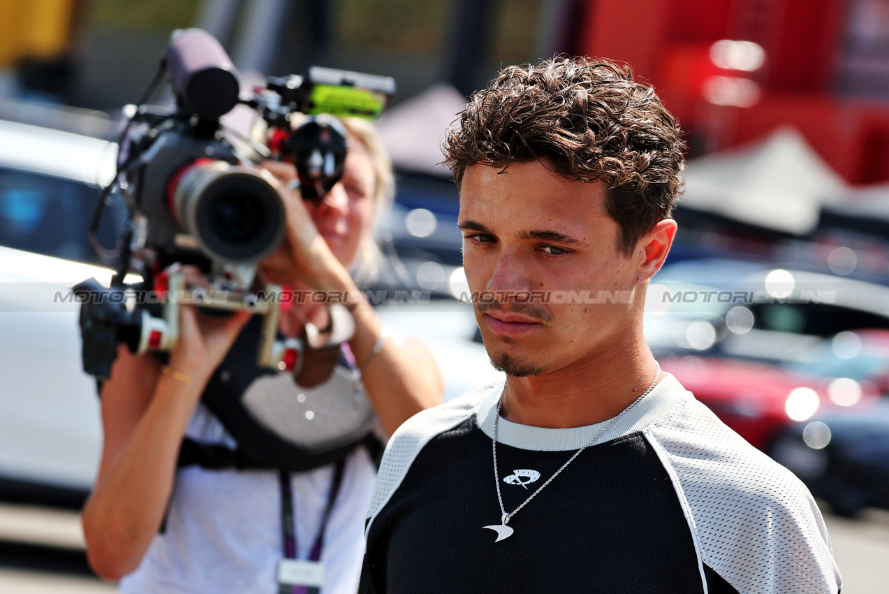 GP AUSTRIA, Lando Norris (GBR) McLaren.

26.06.2025. Formula 1 World Championship, Rd 11, Austrian Grand Prix, Spielberg, Austria, Preparation Day.

- www.xpbimages.com, EMail: requests@xpbimages.com © Copyright: Moy / XPB Images