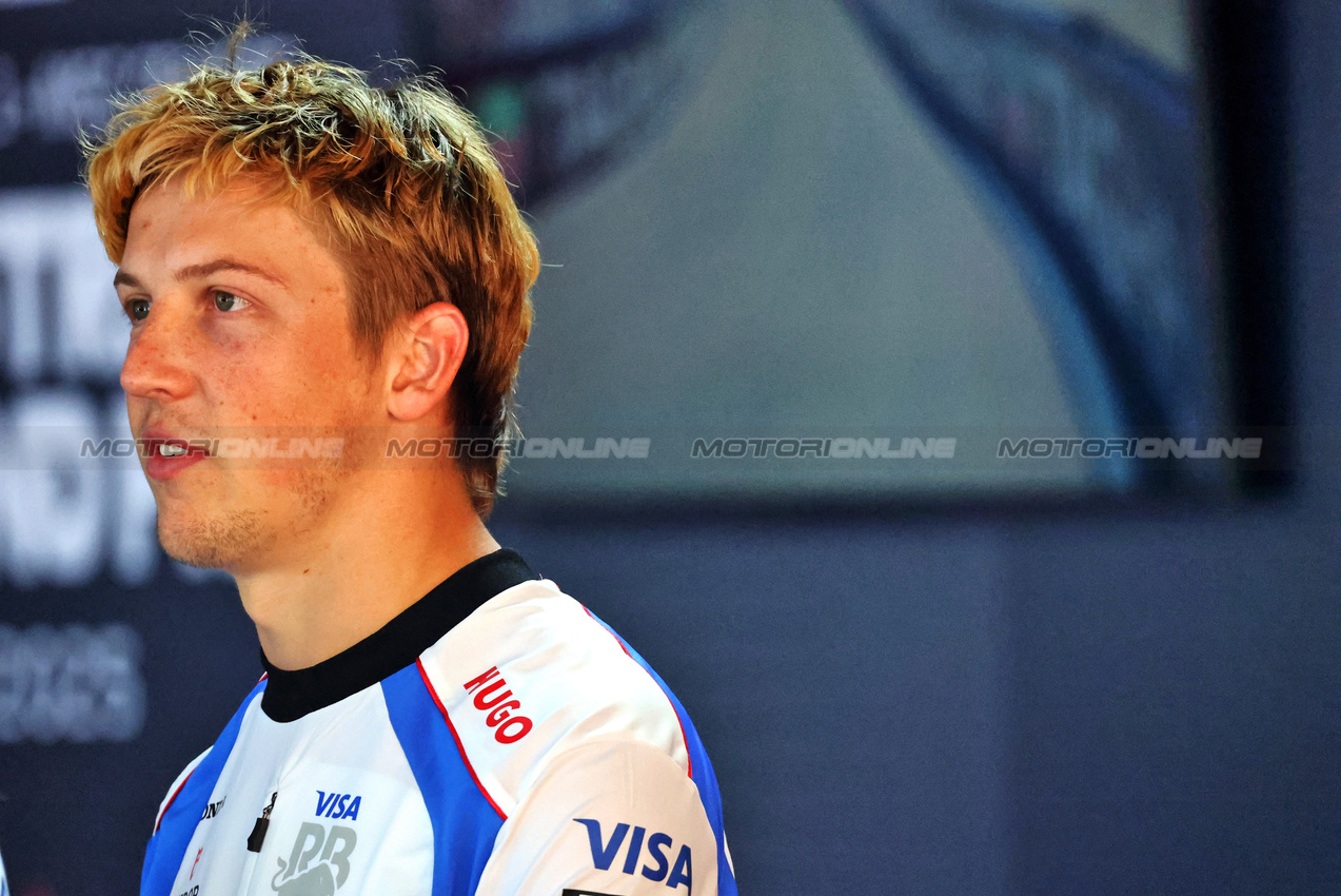 GP AUSTRIA, Liam Lawson (NZL) Racing Bulls.

26.06.2025. Formula 1 World Championship, Rd 11, Austrian Grand Prix, Spielberg, Austria, Preparation Day.

- www.xpbimages.com, EMail: requests@xpbimages.com © Copyright: Batchelor / XPB Images