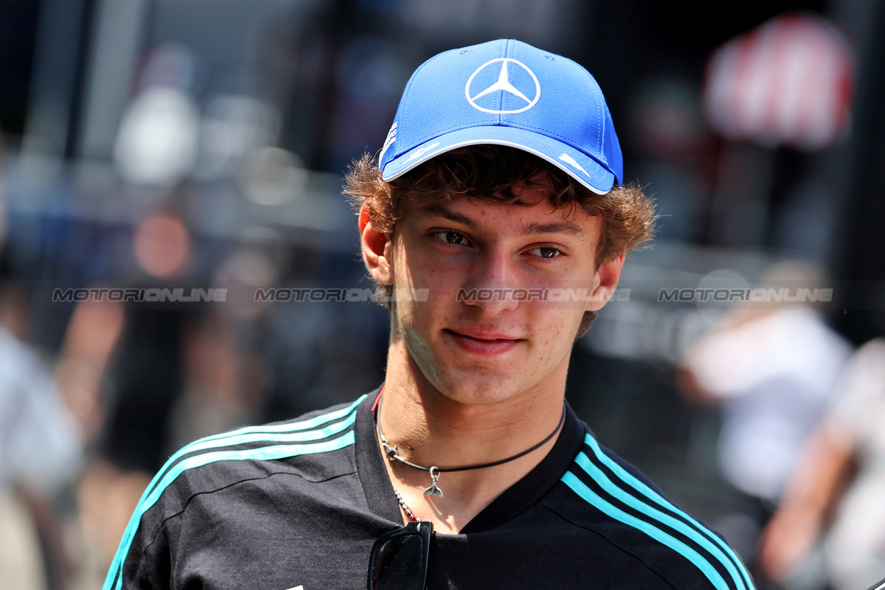 GP AUSTRIA, Andrea Kimi Antonelli (ITA) Mercedes AMG F1.

26.06.2025. Formula 1 World Championship, Rd 11, Austrian Grand Prix, Spielberg, Austria, Preparation Day.

- www.xpbimages.com, EMail: requests@xpbimages.com © Copyright: Moy / XPB Images