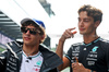 GP AUSTRIA, (L to R): Andrea Kimi Antonelli (ITA) Mercedes AMG F1 with team mate George Russell (GBR) Mercedes AMG F1.

26.06.2025. Formula 1 World Championship, Rd 11, Austrian Grand Prix, Spielberg, Austria, Preparation Day.

 - www.xpbimages.com, EMail: requests@xpbimages.com © Copyright: Coates / XPB Images