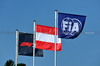 GP AUSTRIA, Circuit Atmosfera - flags.

26.06.2025. Formula 1 World Championship, Rd 11, Austrian Grand Prix, Spielberg, Austria, Preparation Day.

- www.xpbimages.com, EMail: requests@xpbimages.com © Copyright: Moy / XPB Images