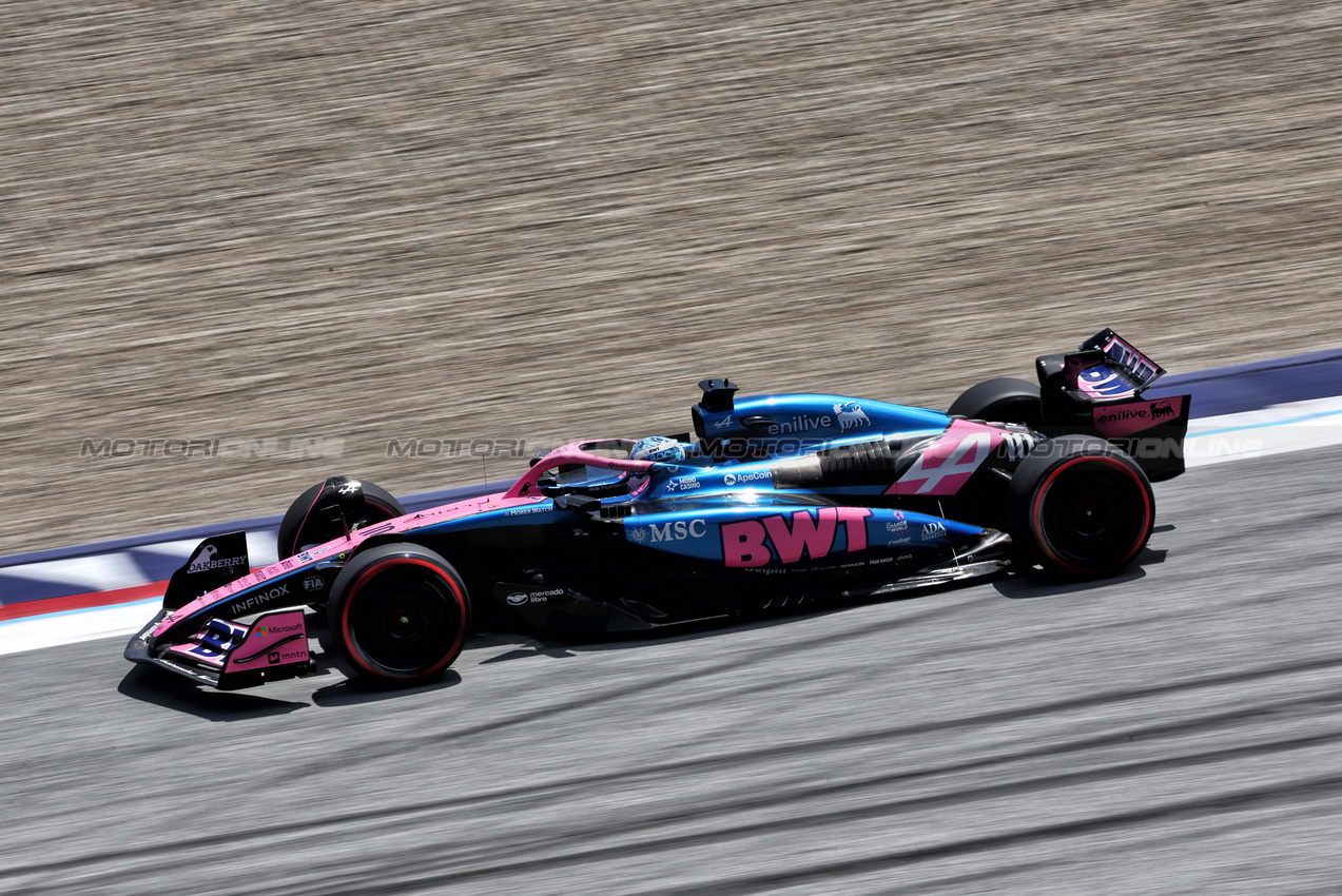 GP AUSTRIA, Pierre Gasly (FRA) Alpine F1 Team A525.

28.06.2025. Formula 1 World Championship, Rd 11, Austrian Grand Prix, Spielberg, Austria, Qualifiche Day.

- www.xpbimages.com, EMail: requests@xpbimages.com © Copyright: Charniaux / XPB Images