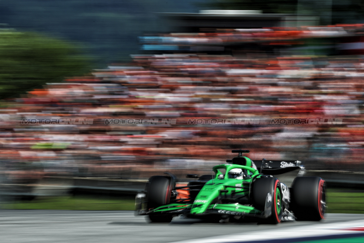 GP AUSTRIA, Nico Hulkenberg (GER) Sauber C45.

28.06.2025. Formula 1 World Championship, Rd 11, Austrian Grand Prix, Spielberg, Austria, Qualifiche Day.

- www.xpbimages.com, EMail: requests@xpbimages.com © Copyright: Batchelor / XPB Images