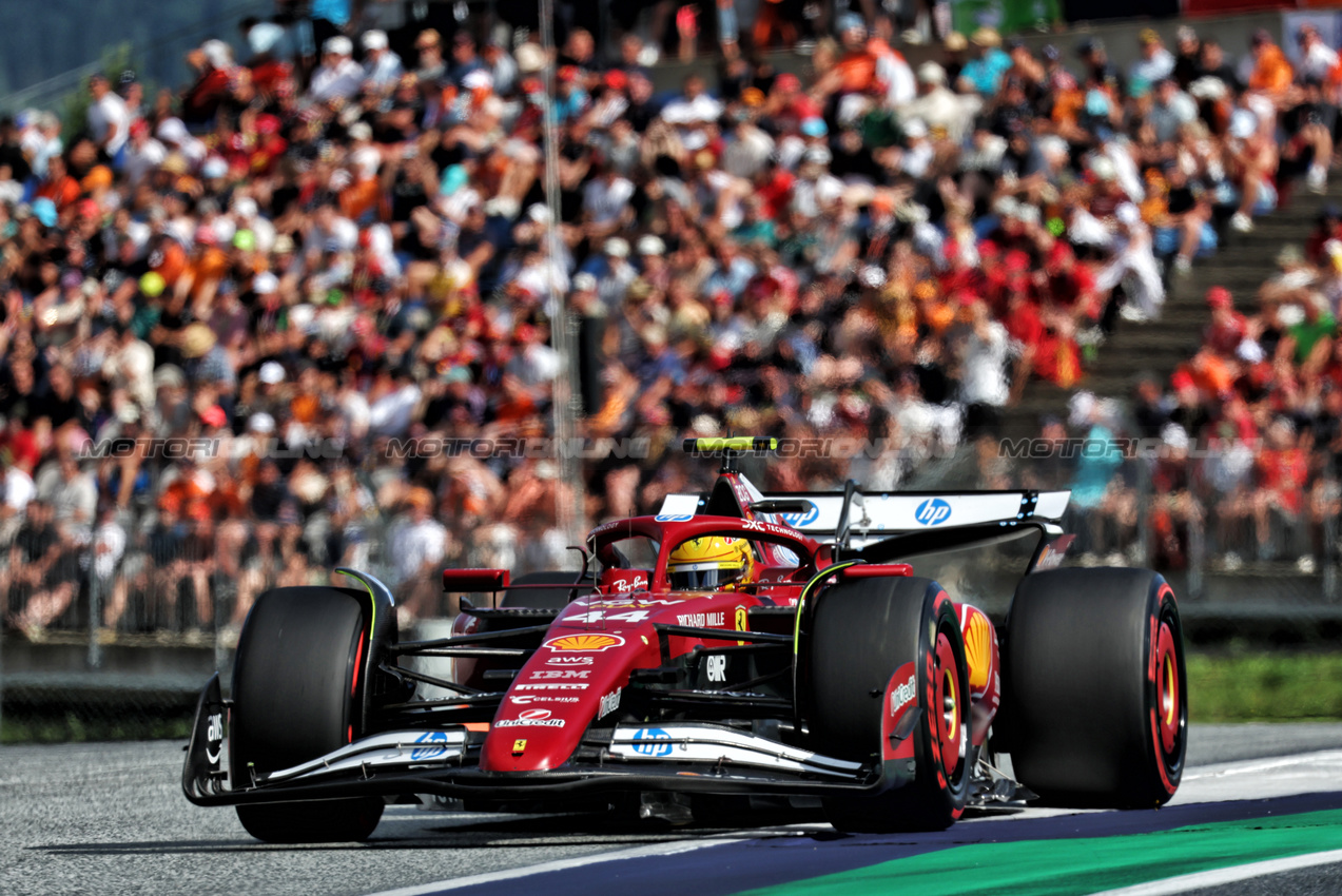 GP AUSTRIA, Lewis Hamilton (GBR) Ferrari SF-25.

28.06.2025. Formula 1 World Championship, Rd 11, Austrian Grand Prix, Spielberg, Austria, Qualifiche Day.

- www.xpbimages.com, EMail: requests@xpbimages.com © Copyright: Moy / XPB Images
