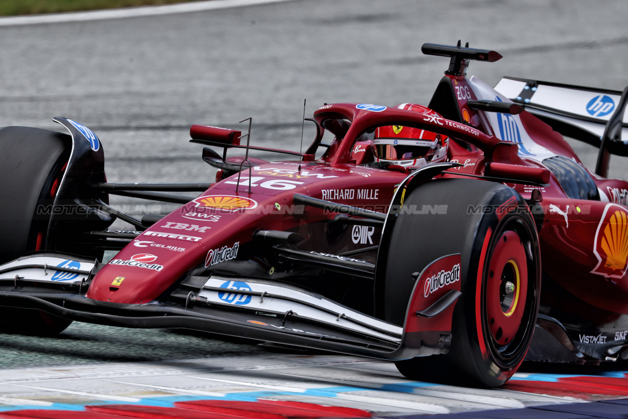 GP AUSTRIA, Charles Leclerc (MON) Ferrari SF-25.

28.06.2025. Formula 1 World Championship, Rd 11, Austrian Grand Prix, Spielberg, Austria, Qualifiche Day.

- www.xpbimages.com, EMail: requests@xpbimages.com © Copyright: Batchelor / XPB Images