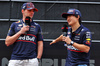 GP AUSTRIA, (L to R): Max Verstappen (NLD) Red Bull Racing e Yuki Tsunoda (JPN) Red Bull Racing on the FanZone Stage.

28.06.2025. Formula 1 World Championship, Rd 11, Austrian Grand Prix, Spielberg, Austria, Qualifiche Day.

- www.xpbimages.com, EMail: requests@xpbimages.com © Copyright: Moy / XPB Images