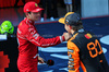 GP AUSTRIA, (L to R): second placed Charles Leclerc (MON) Ferrari in qualifying parc ferme with third placed Oscar Piastri (AUS) McLaren.

28.06.2025. Formula 1 World Championship, Rd 11, Austrian Grand Prix, Spielberg, Austria, Qualifiche Day.

- www.xpbimages.com, EMail: requests@xpbimages.com © Copyright: Batchelor / XPB Images