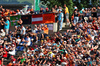GP AUSTRIA, Circuit Atmosfera - fans in the grandstand.

28.06.2025. Formula 1 World Championship, Rd 11, Austrian Grand Prix, Spielberg, Austria, Qualifiche Day.

- www.xpbimages.com, EMail: requests@xpbimages.com © Copyright: Moy / XPB Images