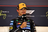 GP AUSTRIA, Lando Norris (GBR) McLaren in the post qualifying FIA Press Conference.

28.06.2025. Formula 1 World Championship, Rd 11, Austrian Grand Prix, Spielberg, Austria, Qualifiche Day.

- www.xpbimages.com, EMail: requests@xpbimages.com © Copyright: Moy / XPB Images